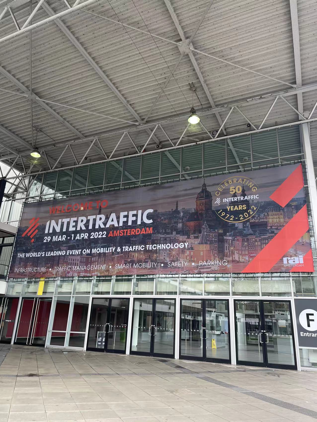  Ausign(YongHong) attending "Intertraffic" hold in Amsterdam from 29th March to 1st April