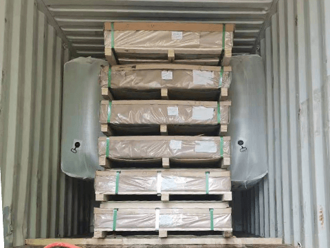 One Container ASTM B209 Standard 5000 Series Aluminum Sheet and AA3003 AL Propellor Plate to AU 26nd May