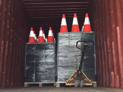 One Container Road Cones to AU 9nd March, 2021